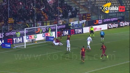 جميع أهداف محمد صلاح مع روما في 2016