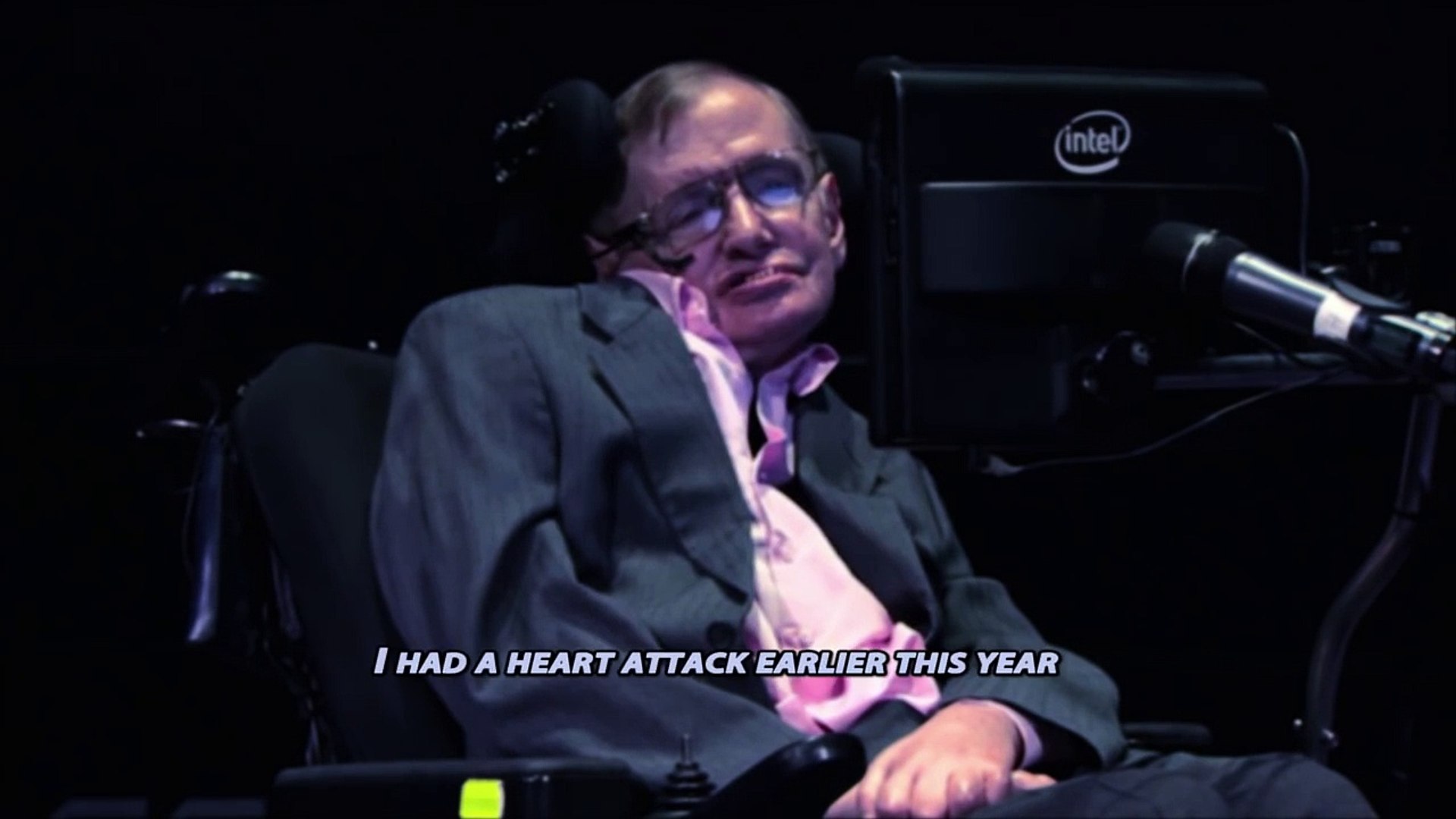 Hawking does stand-up comedy