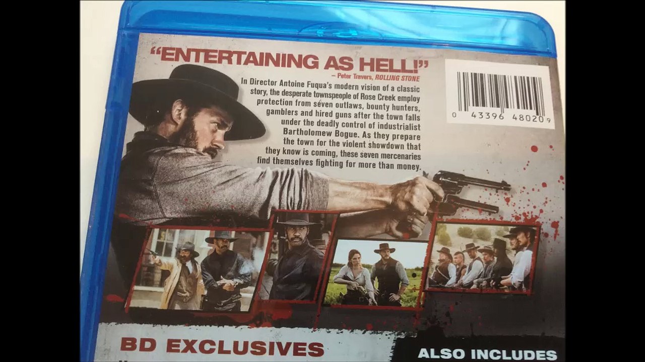 Critique Blu-ray The Magnificent Seven (Les sept mercenaires) (2016)
