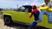 Spiderman Disney Cars Lightning McQueen Colors Tractor Transportation Cargo Plane Nursery Rhymes