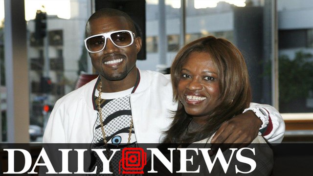 Kanye West Visits Mother's Grave In Oklahoma City With Family