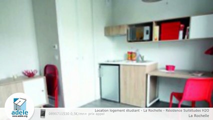 Location logement étudiant - La Rochelle - Résidence Suitétudes H2O