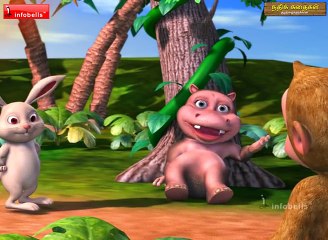 சோம்பேறி நீர்யானை Moral Stories in Tamil