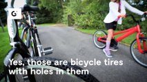 These bike tires are indestructible