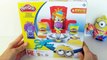Play Doh Minions Crazy Hair Disguise Lab - Despicable Me Unboxing Toy Review