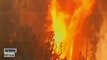 Incendio arrasa decenas de viviendas en Chile