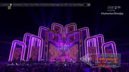Sylwester 2016 Maryla Rodowicz i Zennon Martyniuk