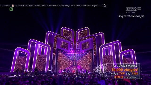 Sylwester 2016 Maryla Rodowicz i Zennon Martyniuk