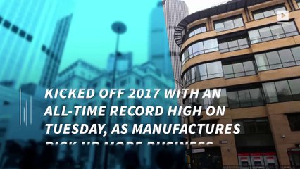 UK stock market hits record high