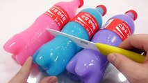 DIY How To Make Colors Coca Cola Bottle Yogurt Gummy Pudding Learn Colors Slime Icecream