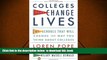 PDF  Colleges That Change Lives: 40 Schools That Will Change the Way You Think About Colleges