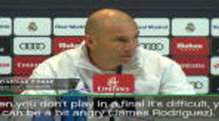 Zidane plays down James unhappy claims