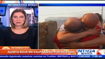Voraz incendio forestal en Chile deja 19 heridos, 400 evacuados y 140 viviendas destruidas
