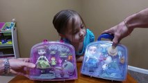 Cutest EVER Disney Frozen Animators Elsa Anna Mini Doll Play Sets Toys! Kids Video Toy Opening