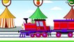 Trains cartoons - Learn Numbers, Shapes, Colors and More with the Train - Trains and cars for kids