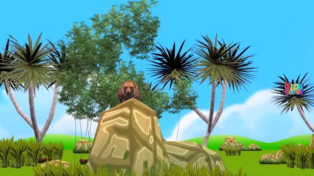 Animals Sounds Song For Nursery Rhymes | Cartoon Animals Finger Family Rhymes | Animals Train