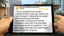 Loveland HVAC Contractor – Apollo Air Conditioning & Heating Lovela Fantastic Five Star Review