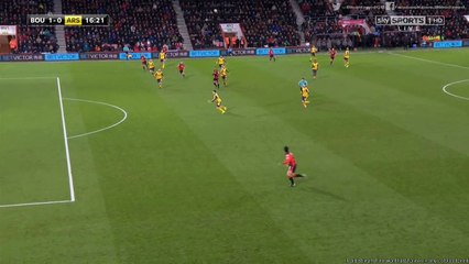 Charlie Daniels  Goal HD - Bournemouth	1-0	Arsenal 03.01.2017