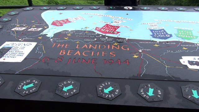 Playa de Omaha, Arromanches-les-Bains y Rouen