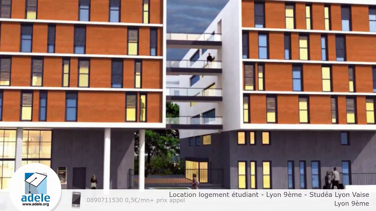 Location logement étudiant - Lyon 9ème - Studéa Lyon Vaise