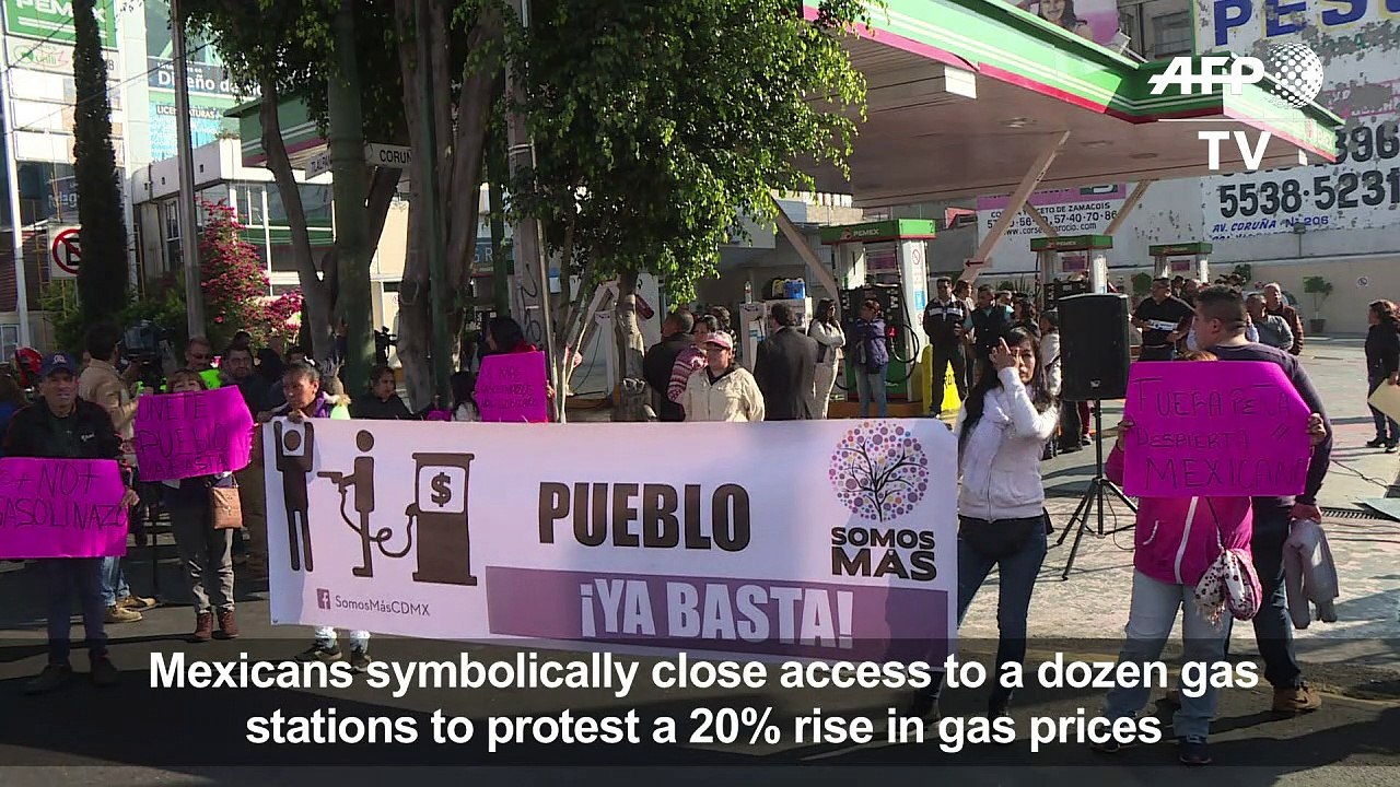 Protests in Mexico continue over hike in oil prices
