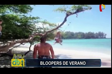 Bloopers de verano: hilarantes situaciones captadas en el preciso instante
