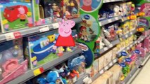 #PEPPA PIG COMES TO LIFE IN A TOY STORE w PAW PATROL CHASE & SPIDERMAN #Animation