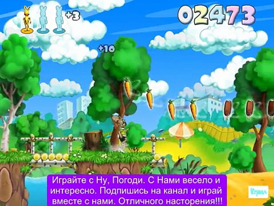 Прохождение Игры Ну погоди догонялки Прохождени...