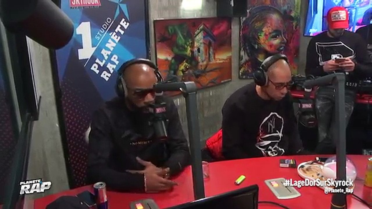 Freestyle de Busta Flex et Nuttea dans Planète Rap !