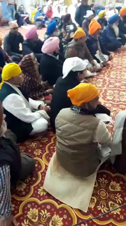captain At the Gandhi Maidan near Sri Patna Sahib to offer prayers and do seva