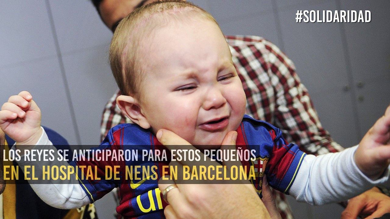 Messi y Suárez dejaron a un lado el fútbol para vestirse de Reyes Magos