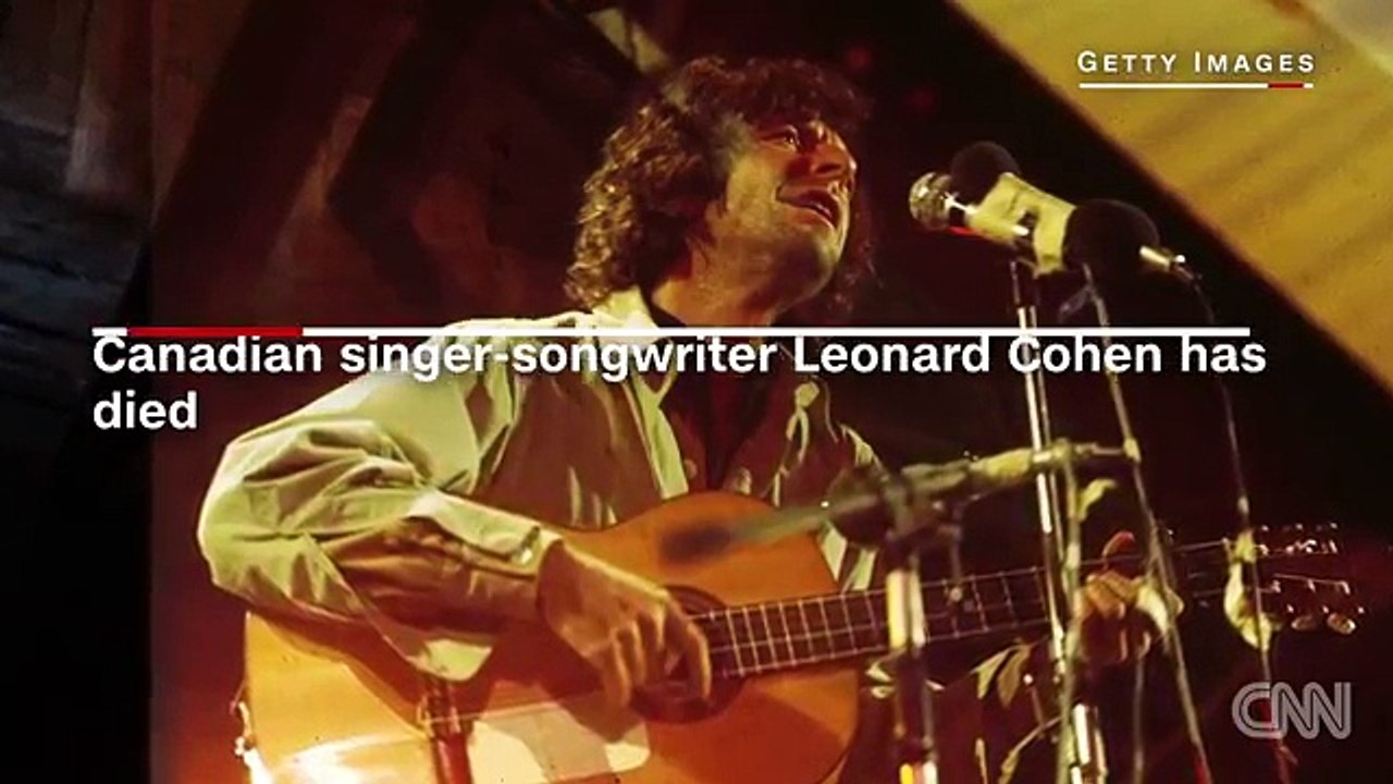 Hallelujah songwriter dies at 82