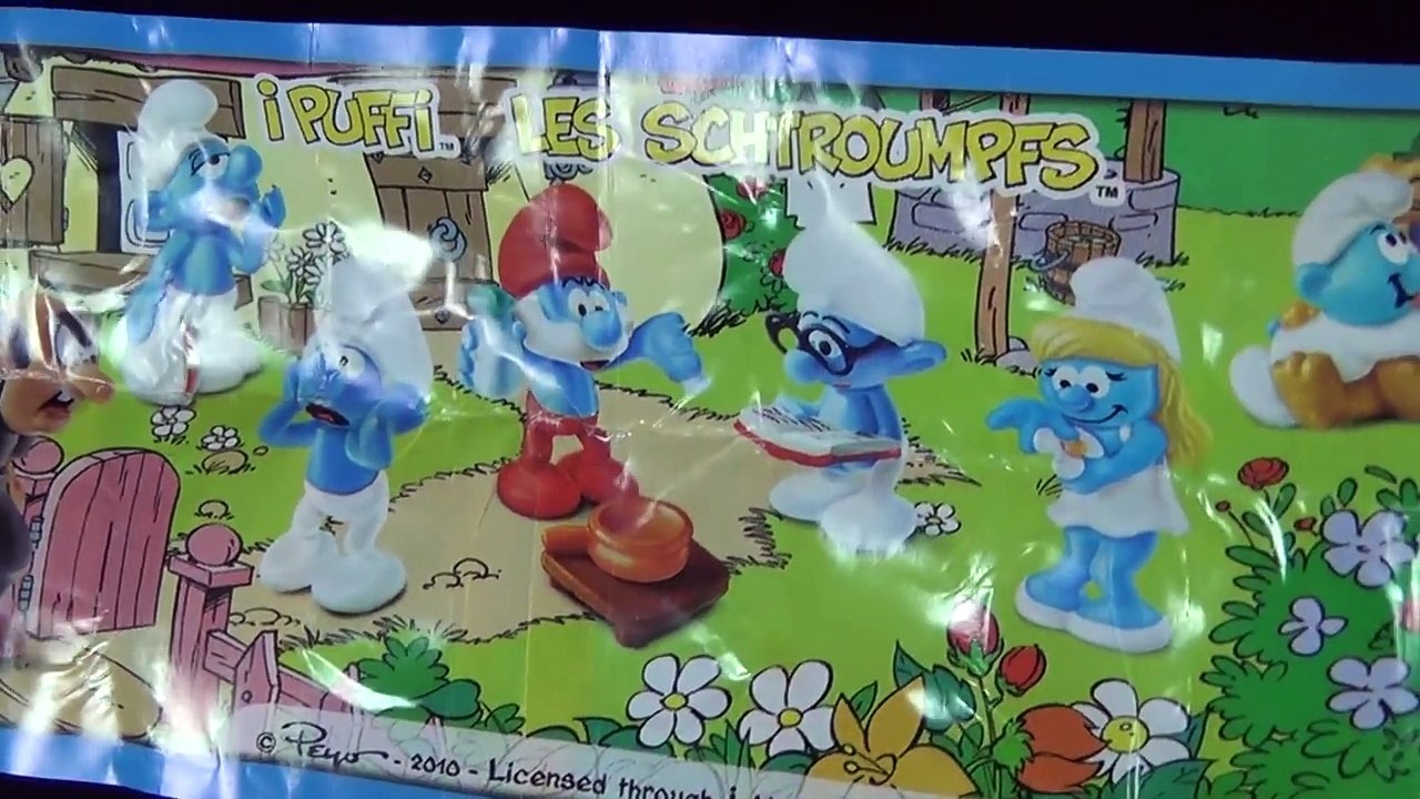 Kinder Sorpresa - i Puffi (Kinder Surprise - The Smurfs) [Italy new]