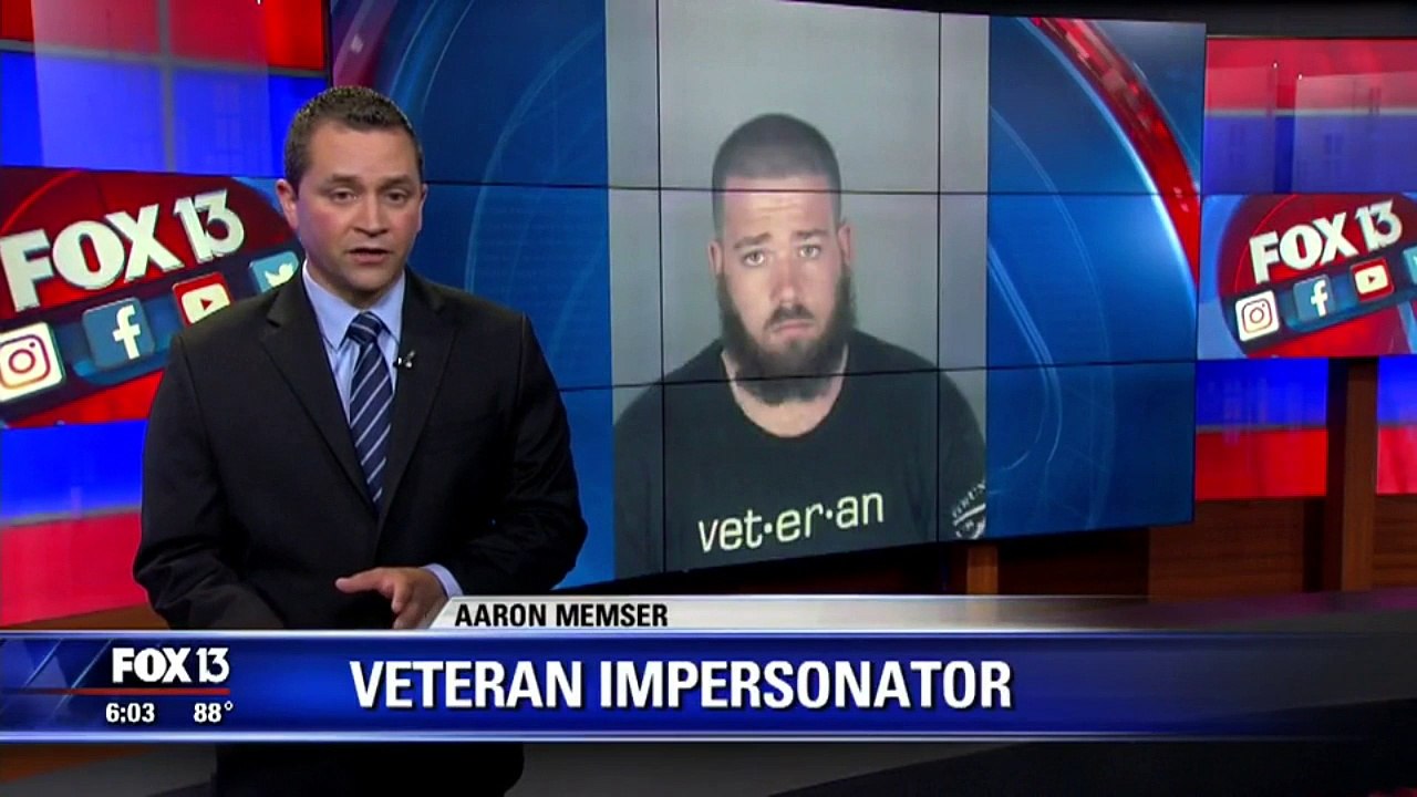 A Phony Who Lied About Being A Military Veteran Is Charged With Forgery.