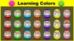 Learn Colors with Kinder Joy Surprise Eggs Colours Surprise Eggs Colors for Children