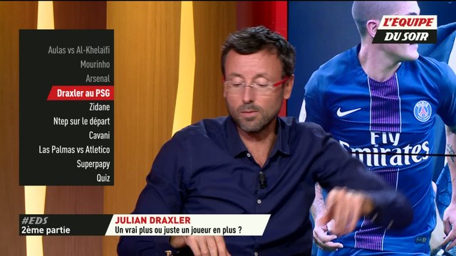 Foot - EDS - Paris-SG : Draxler, un vrai plus ou juste un joueur en plus ?