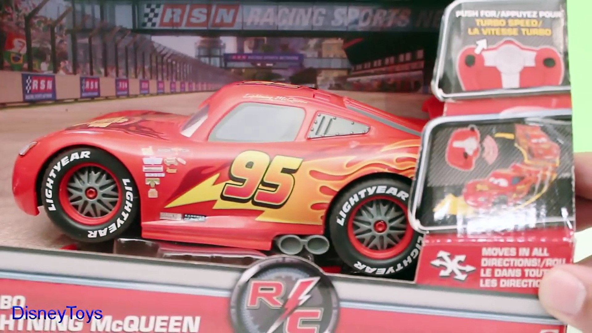 auto rayo mcqueen a control remoto