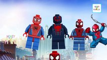 Lego Spiderman Cartoon Finger Family | Spider Daddy Finger Songs | Spiderman Cartoon Animations