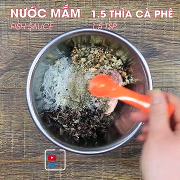 Hướng dẫn cách làm Bánh nếp nhân thịt - Pork glutinous rice ball với #Feedy