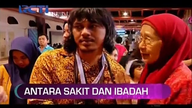 Jupe Jalankan Ibadah Umrah dalam Kondisi Sakit