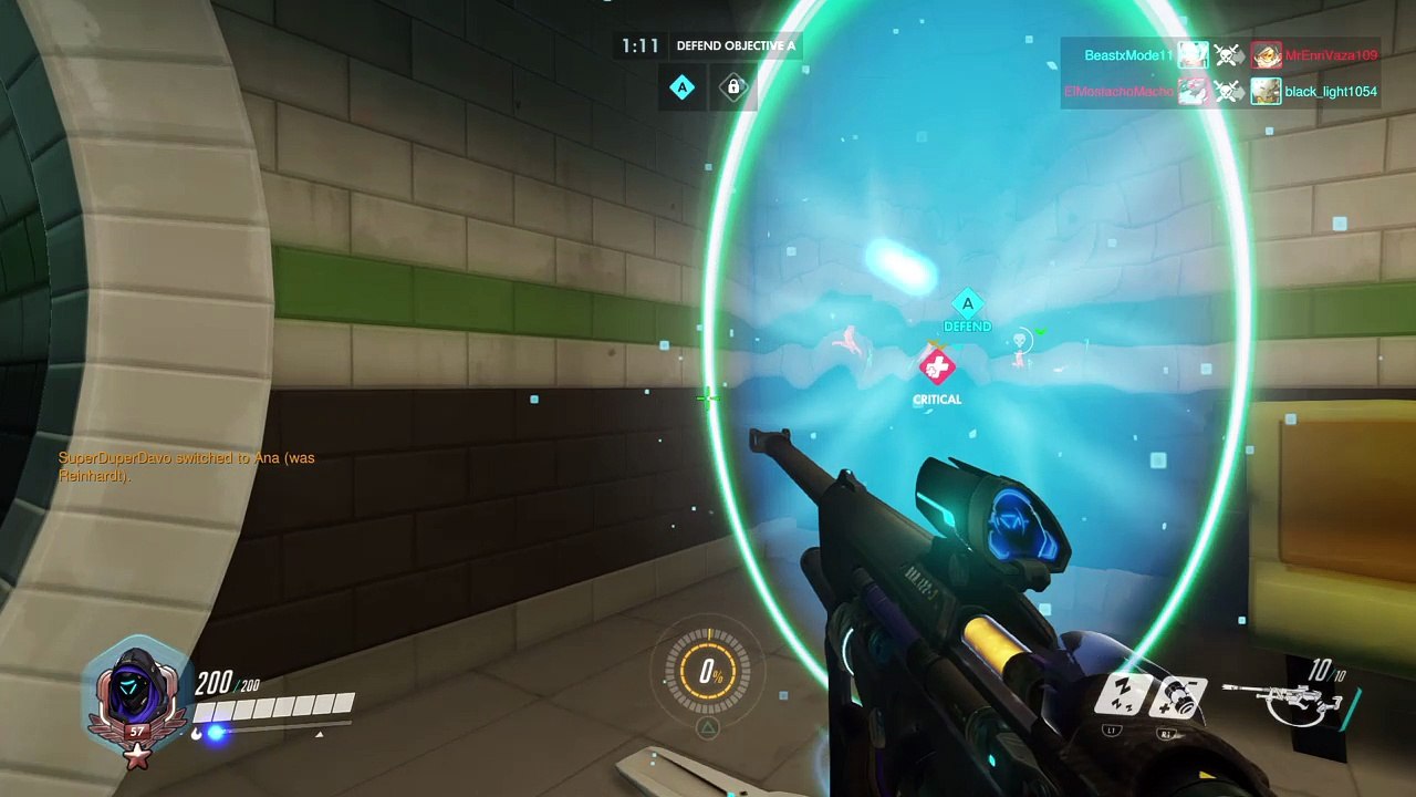 Overwatch: Kobe shot