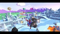 Spiderman, Venom, Mickey Mouse & Marvel superheroes Disney cars race COMPILATION! Only for kids!