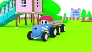 Colorful Slushies - Learn colors with Ted The Train   Educational cartoon for kids
