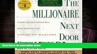 Read  The Millionaire Next Door: The Surprising Secrets Of Americas Wealthy  PDF READ Ebook