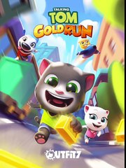 Talking Tom Gold Run #5 | TALKING ANGELA Unlocked [Game 4 Kids By Outfit7]