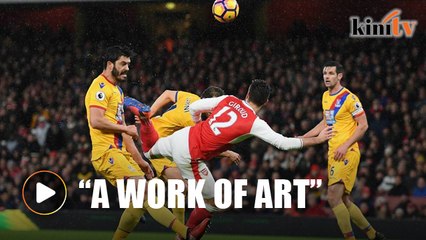 Arsene Wenger calls Olivier Giroud goal ‘a work of art’