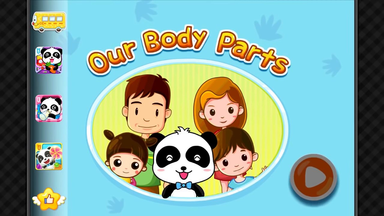 Our Body Parts-Learn the names of body parts Baby Puzzle Game    Babybus Games for Kids