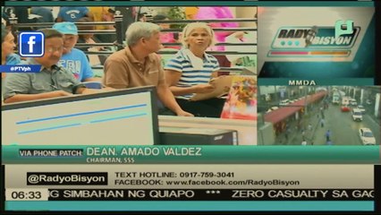 Panayam kay SSS Chairman Dean Amado Valdez