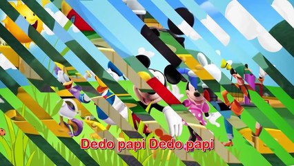 Mickey Mouse Spanish Finger Family Family Nursery Rhyme