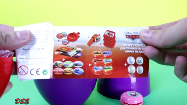 GIANT SURPRISE EGGS OPENING Kinder Surprise Eggs Disney Car Toys Hello Kitty MARVEL Spiderman Toys